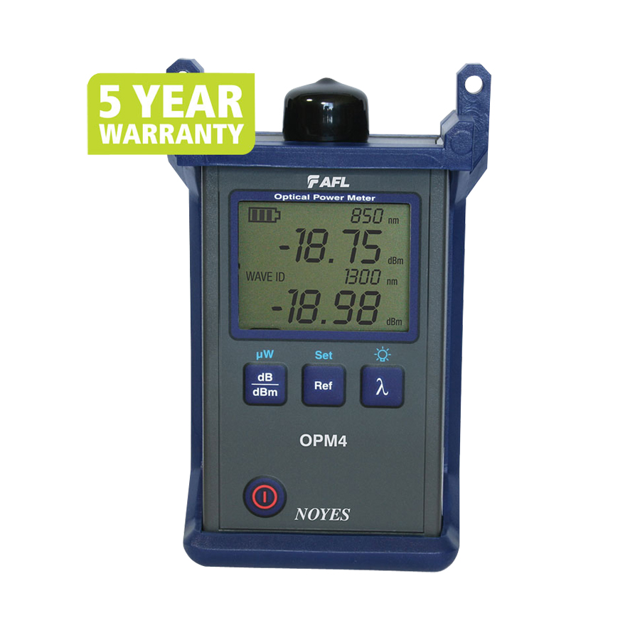 OPM4 Optical Power Meter with Wave ID and Set Reference