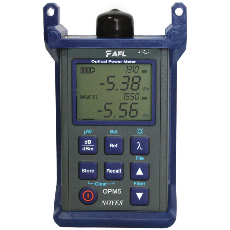 OPM5 Optical Power Meter with Data Storage
