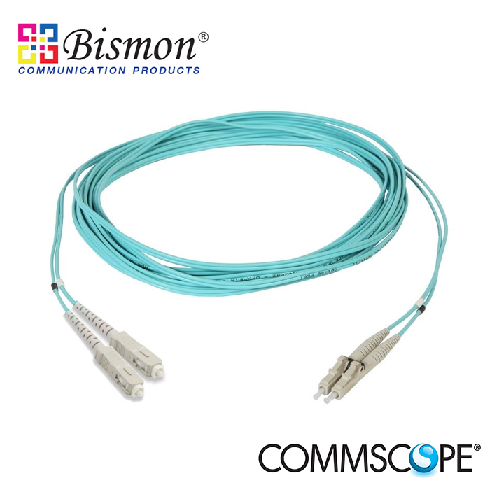 SC-LC (XG) Patch Cord Duplex 3 Meters Multi-Mode 50/125um (Commscope ...