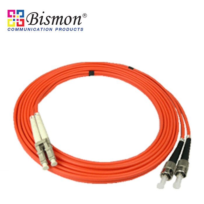 ST-LC Patch Cord Duplex 3 Meters Multi-Mode 50/125um | Bismon