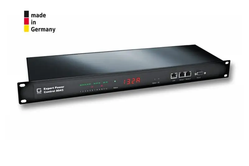 12-fold switched and outlet-metered PDU , 1 x 16 A, 12 x IEC C13 Lock