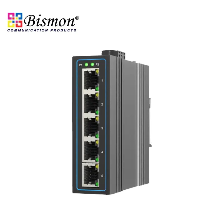 5x10/100Base-T Un-managed Industrial Switch ( IP40 )