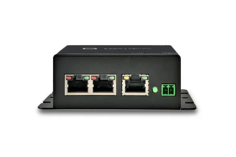 LAN temperature sensor monitoring