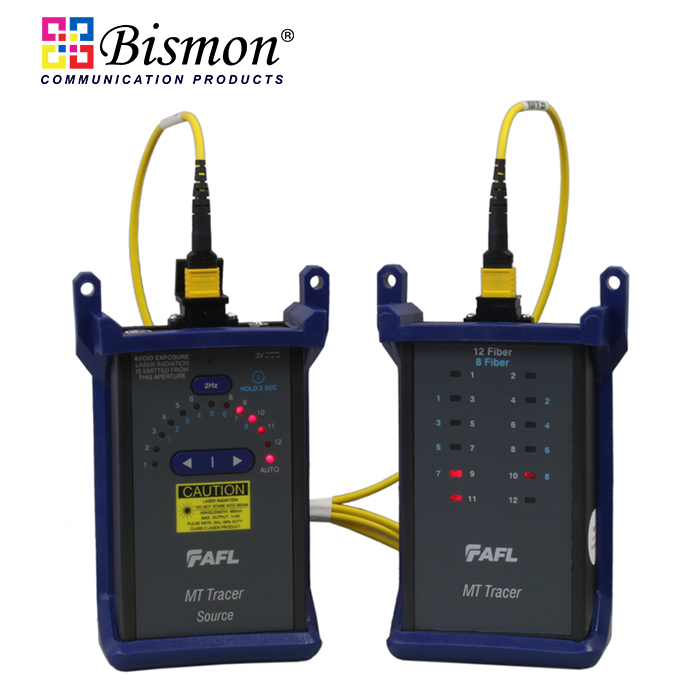 MTP Tracer kit 8-12-Fiber MT Tracer Source, MT Tracer Display, and ...